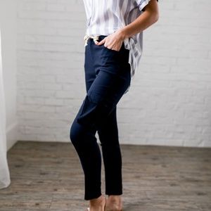 Drawstring cargo pants